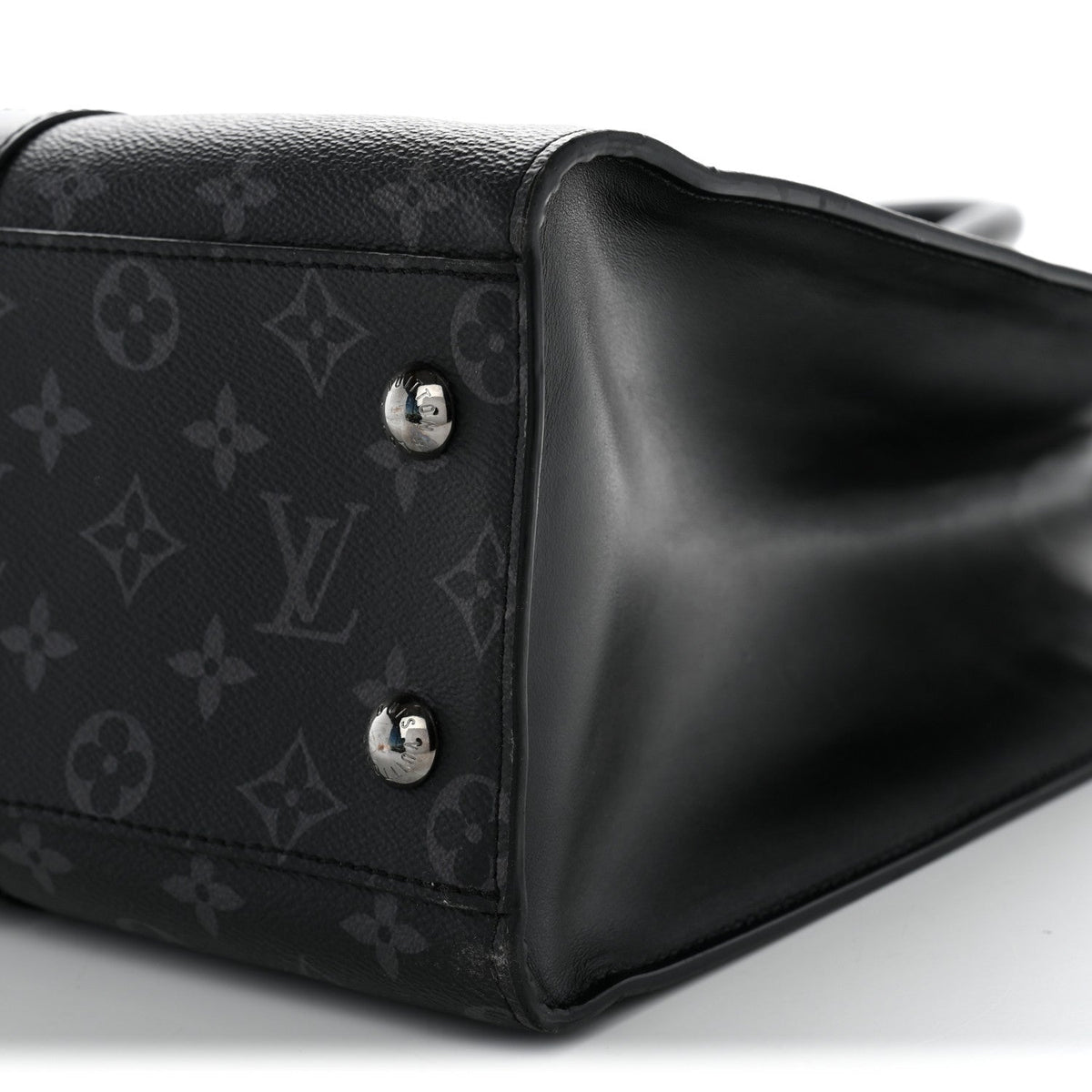Louis Vuitton Monogram Eclipse Sac Plat 24H Black