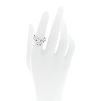 Platinum Diamond 1.06ctw Flower Ring 52 6