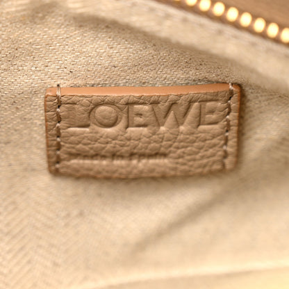 Loewe Grained Calfskin Small Puzzle Edge Bag Sand