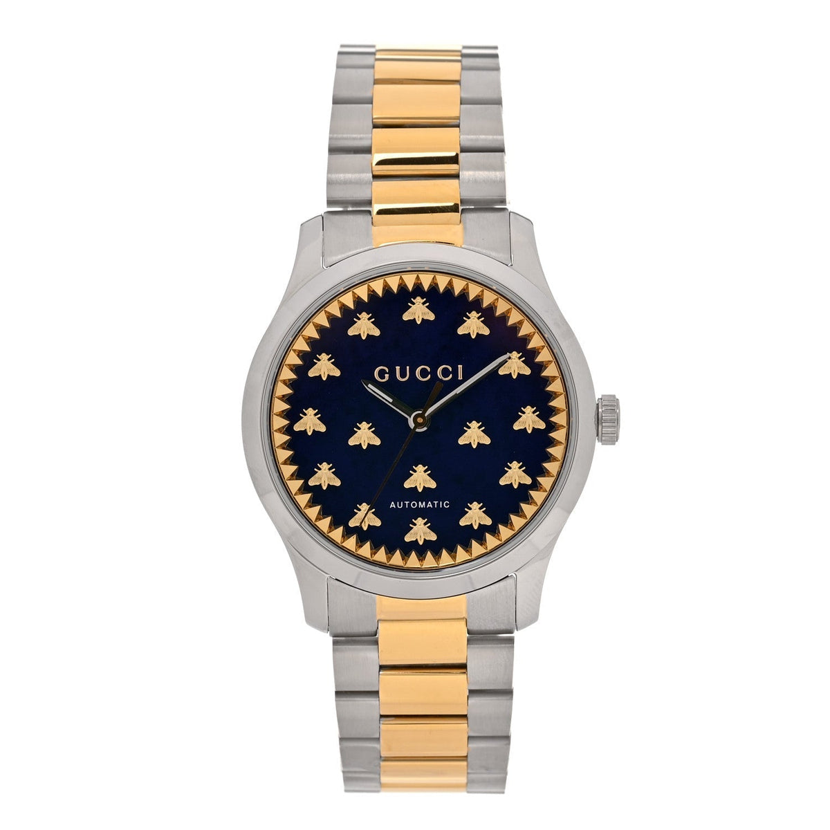 Gucci Stainless Steel 38mm G-Timeless Automatic Watch Blue