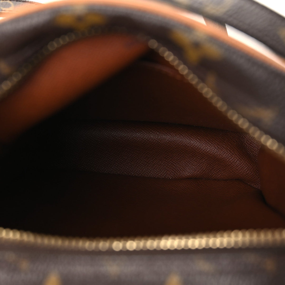 Louis Vuitton Monogram Coated Canvas Amazone Bag Brown