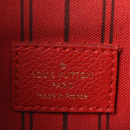 Louis Vuitton Empreinte Pochette Metis Bag Cherry