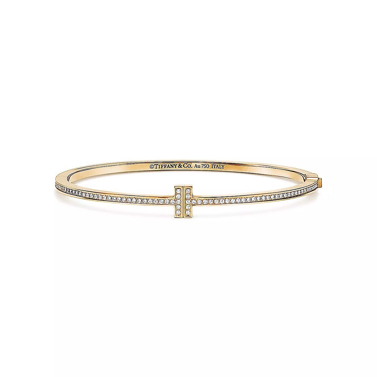 18K Gold Tiffany T Bracelet
