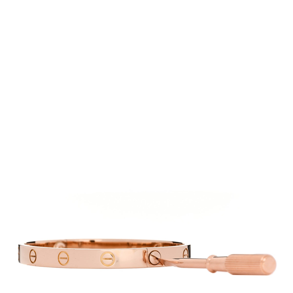 Cartier 18K Pink Gold LOVE Bracelet 17