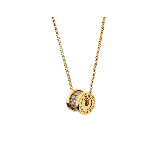18K Gold Diamonds BVL B.zero1 Necklace