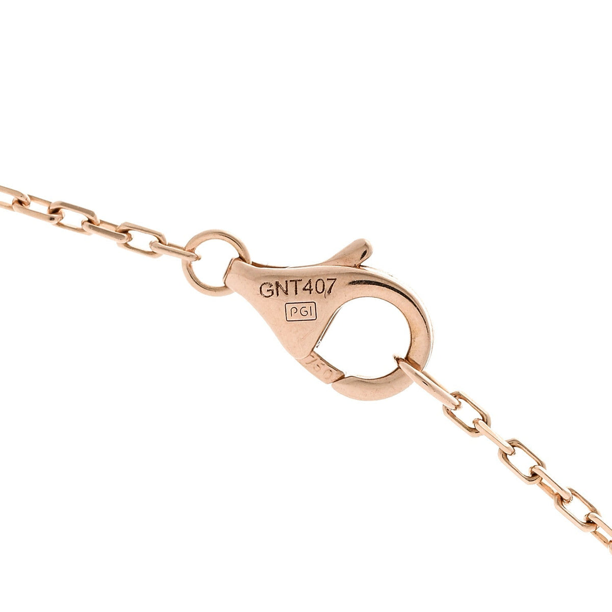 Cartier 18K Tricolor Gold Diamond Trinity De Cartier Pendant Necklace