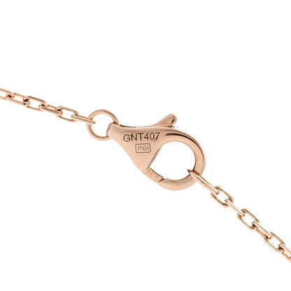 Cartier 18K Tricolor Gold Diamond Trinity De Cartier Pendant Necklace