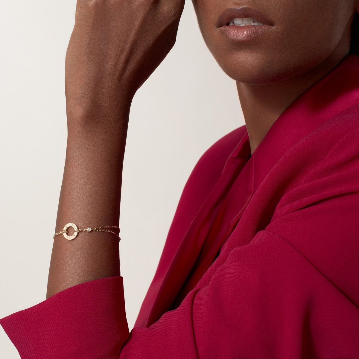 18K Gold Diamonds Cartier Love Bracelet