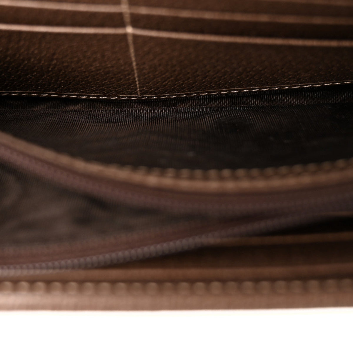 Gucci GG Supreme Monogram Web Ophidia Wallet On Chain Brown