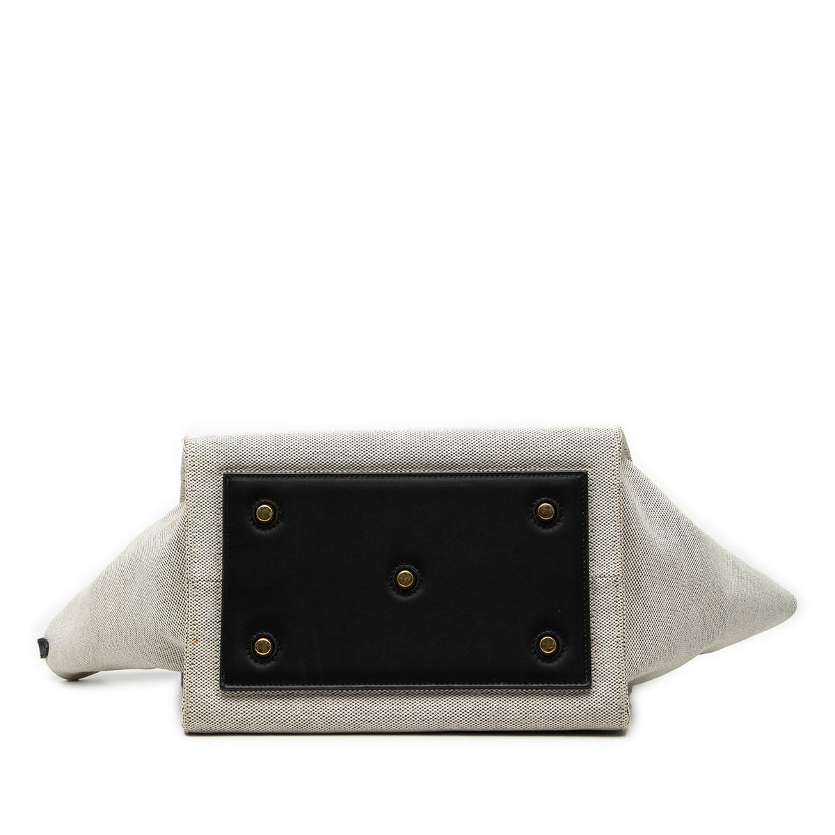 Tie Knot Tote Canvas and Leather Medium