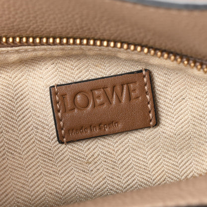 Loewe Grained Calfskin Small Puzzle Bag Sand Mink
