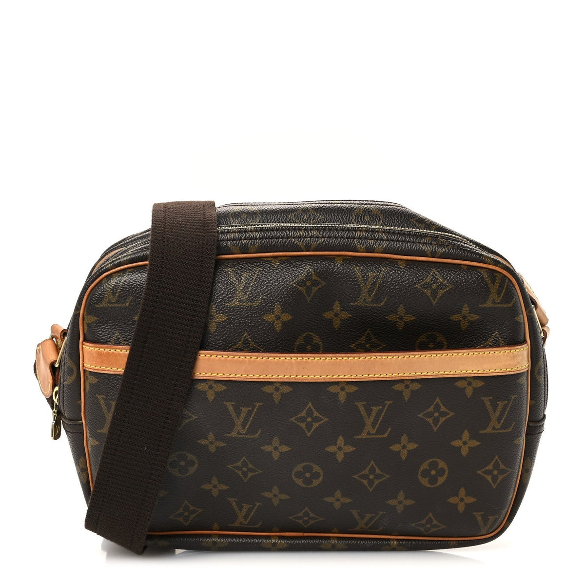 Louis Vuitton Monogram Reporter PM Brown