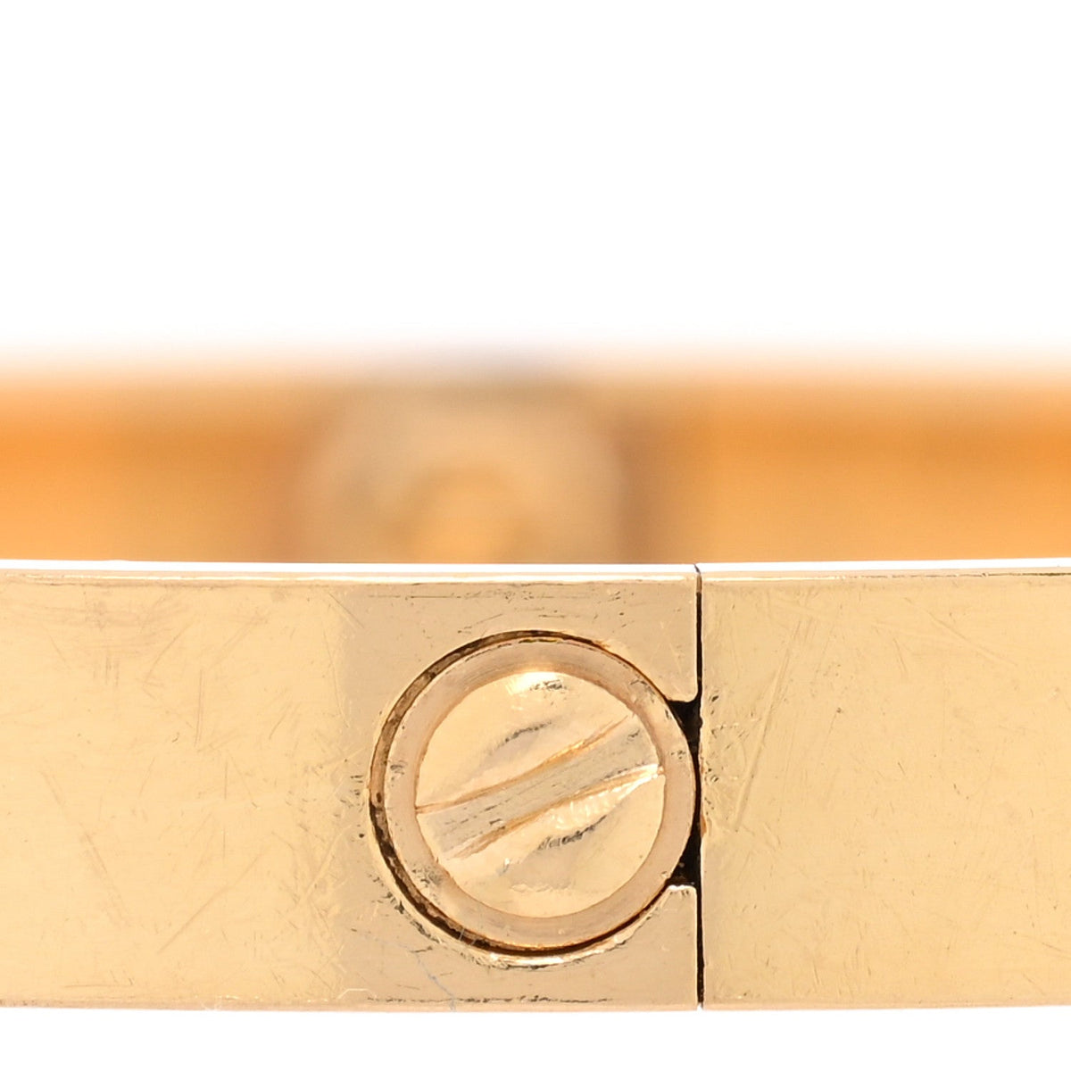 18K Yellow Gold LOVE Bracelet 17