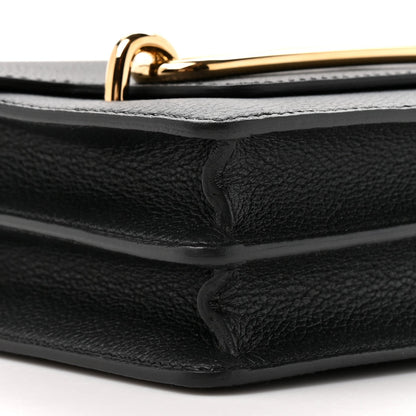 Hermes Evergrain Mini Sac Roulis Black
