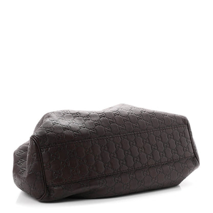 Gucci Guccissima Medium Sukey Tote Chocolate 1987818