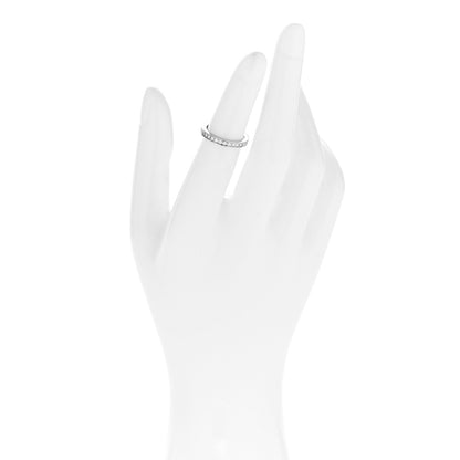Bulgari Platinum Diamond Dedicata A Venezia Wedding Band Ring 46 3.75
