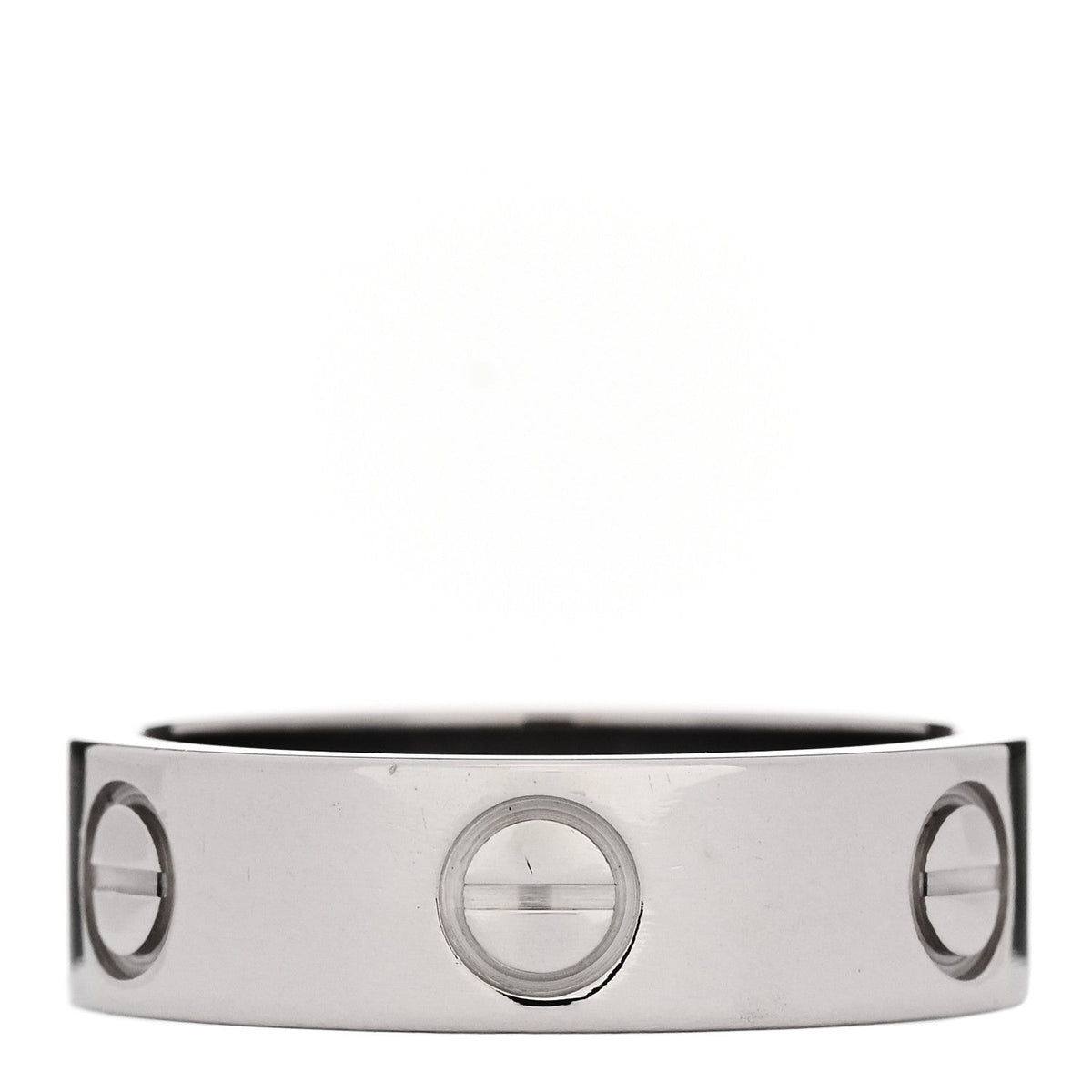 Cartier 18K White Gold 5.5mm LOVE Ring