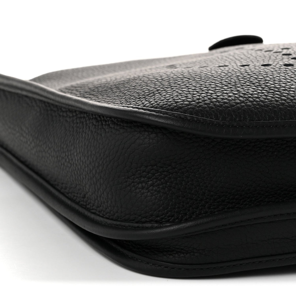 Hermes Taurillon Clemence Evelyne III PM Black