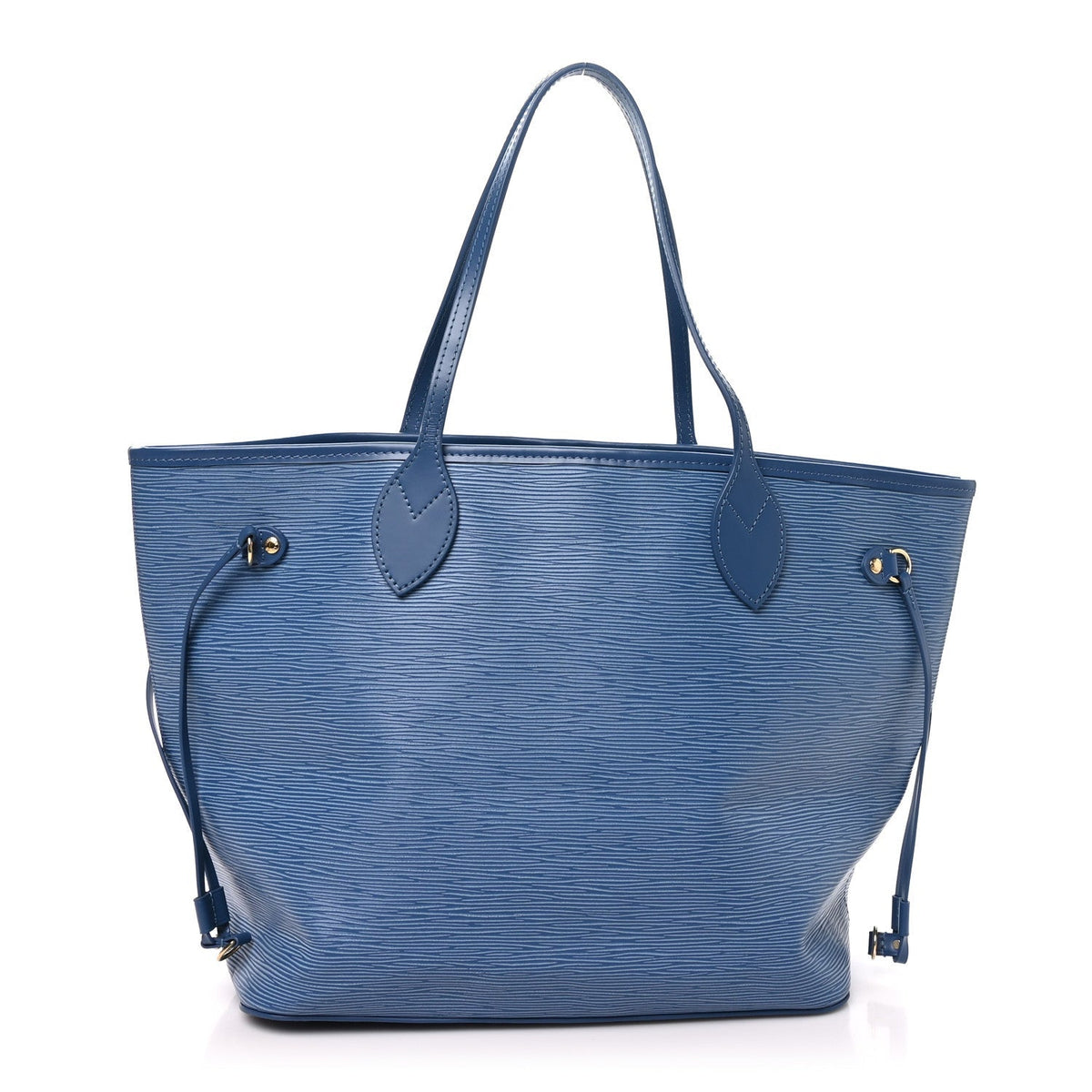 Louis Vuitton Epi Neverfull MM Denim Blue