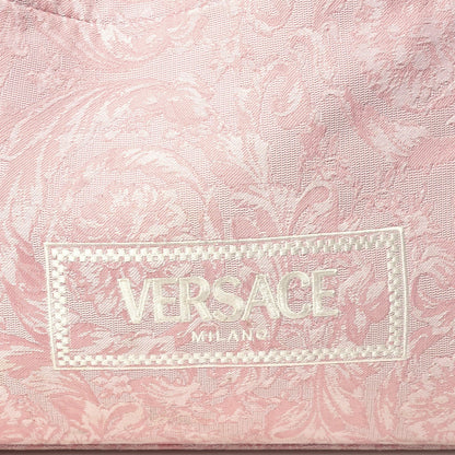 Versace Jacquard Barocco Print Medium Athena Tote Pink