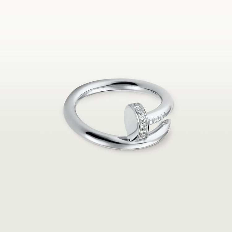 18K Gold Diamonds Cartier Juste un Clou Ring