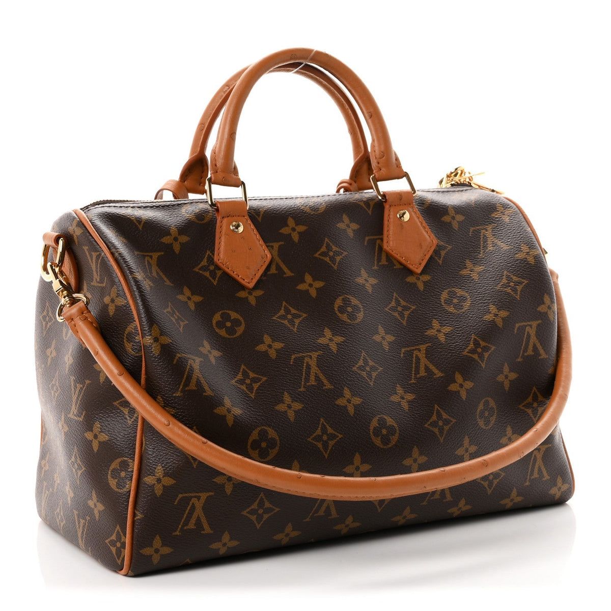Louis Vuitton Monogram Speedy Soft 30 Boho Brown