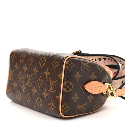 Louis Vuitton Monogram Speedy Bandouliere 20 Black