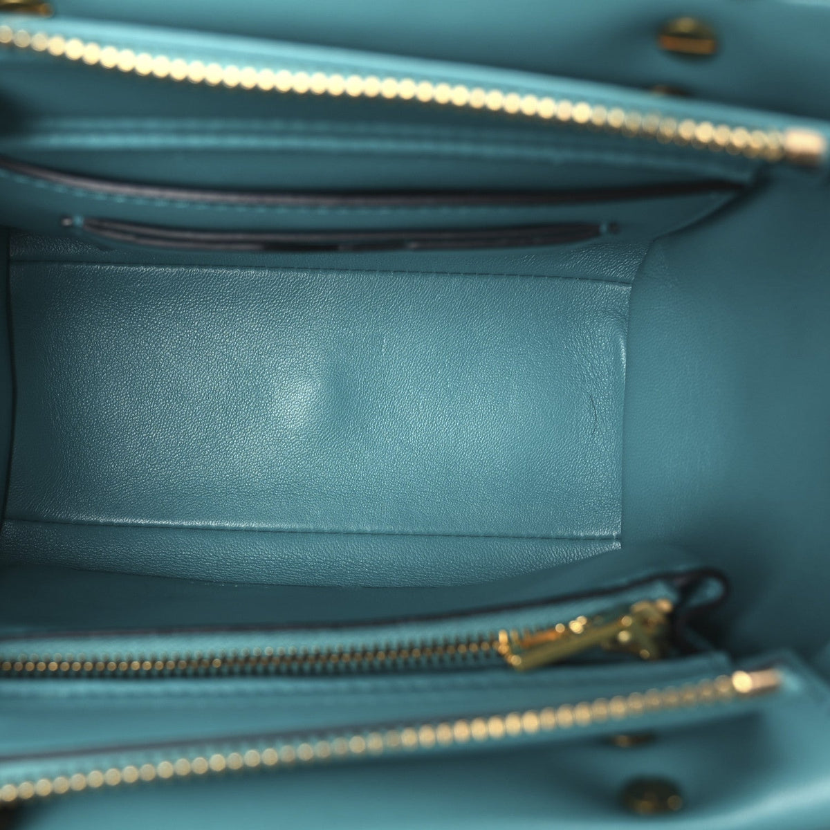 Valentino Garavani Nappa Small One Stud Handbag Marine Green