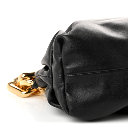 Bottega Veneta Calfskin The Chain Pouch Black