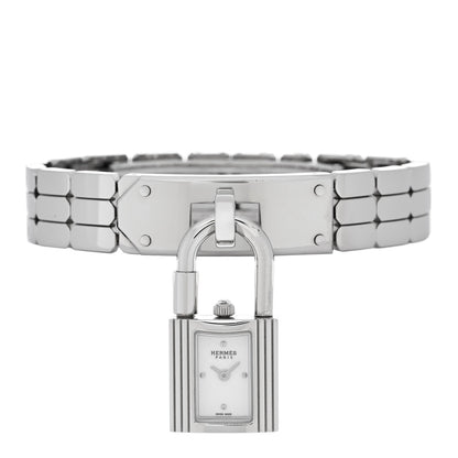 Hermes Stainless Steel 16mm Kelly Quartz Watch
