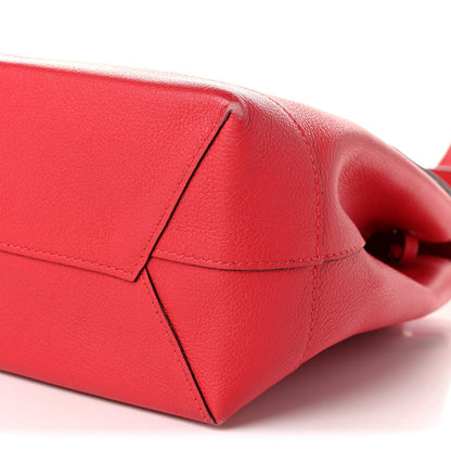 Louis Vuitton Soft Calfskin Lockme Backpack Poppy