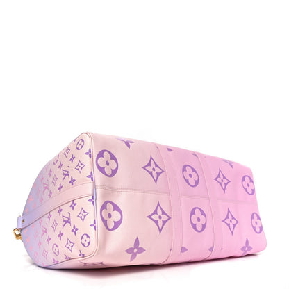 Louis Vuitton Monogram Giant Keepall 45 Sunrise Pastel