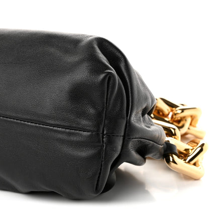 Bottega Veneta Calfskin The Chain Pouch Black