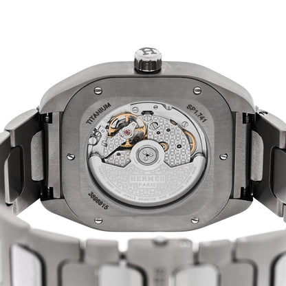 Hermès Titanium 39mm H08 Automatic Watch Grey