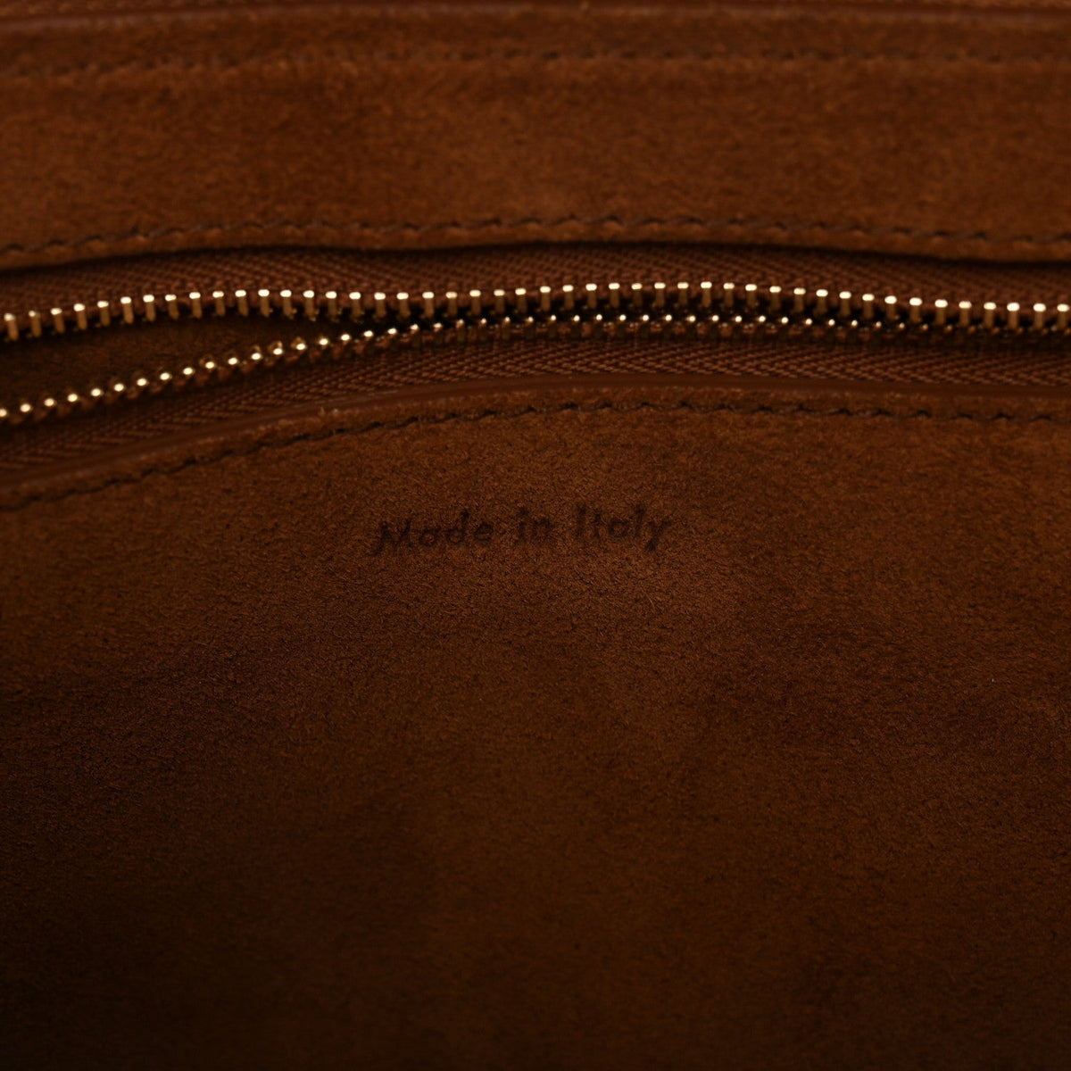 Celine Smooth Calfskin Medium Edge Shoulder Bag Camel