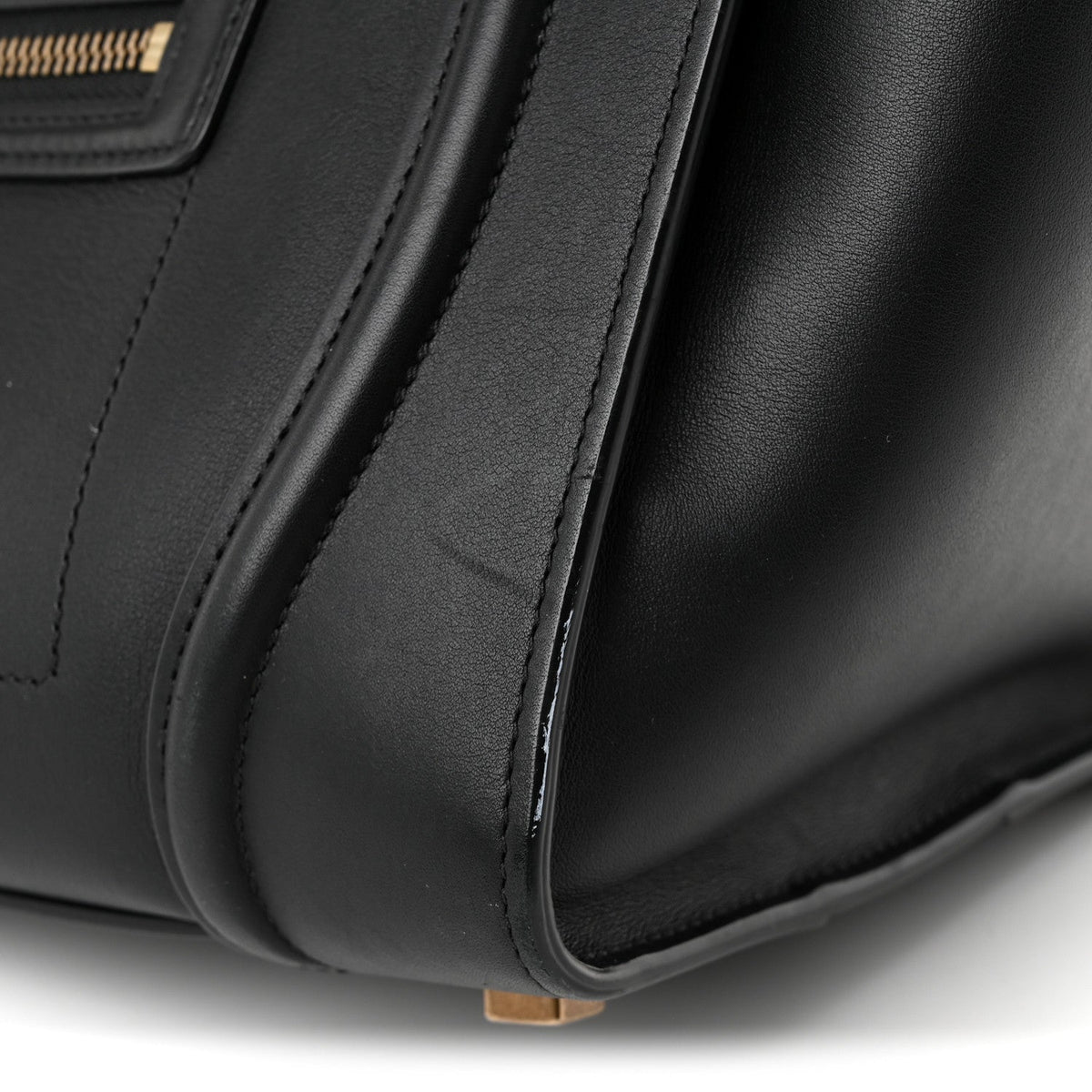 Celine Smooth Calfskin Mini Luggage Black 1943259