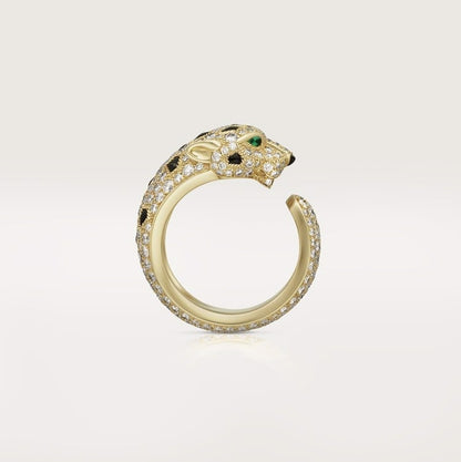 18K Gold Diamonds Cartier Panthère De Cartier Ring