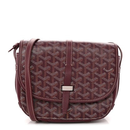 Goyard Goyardine Belvedere II PM Messenger Bag Bordeaux