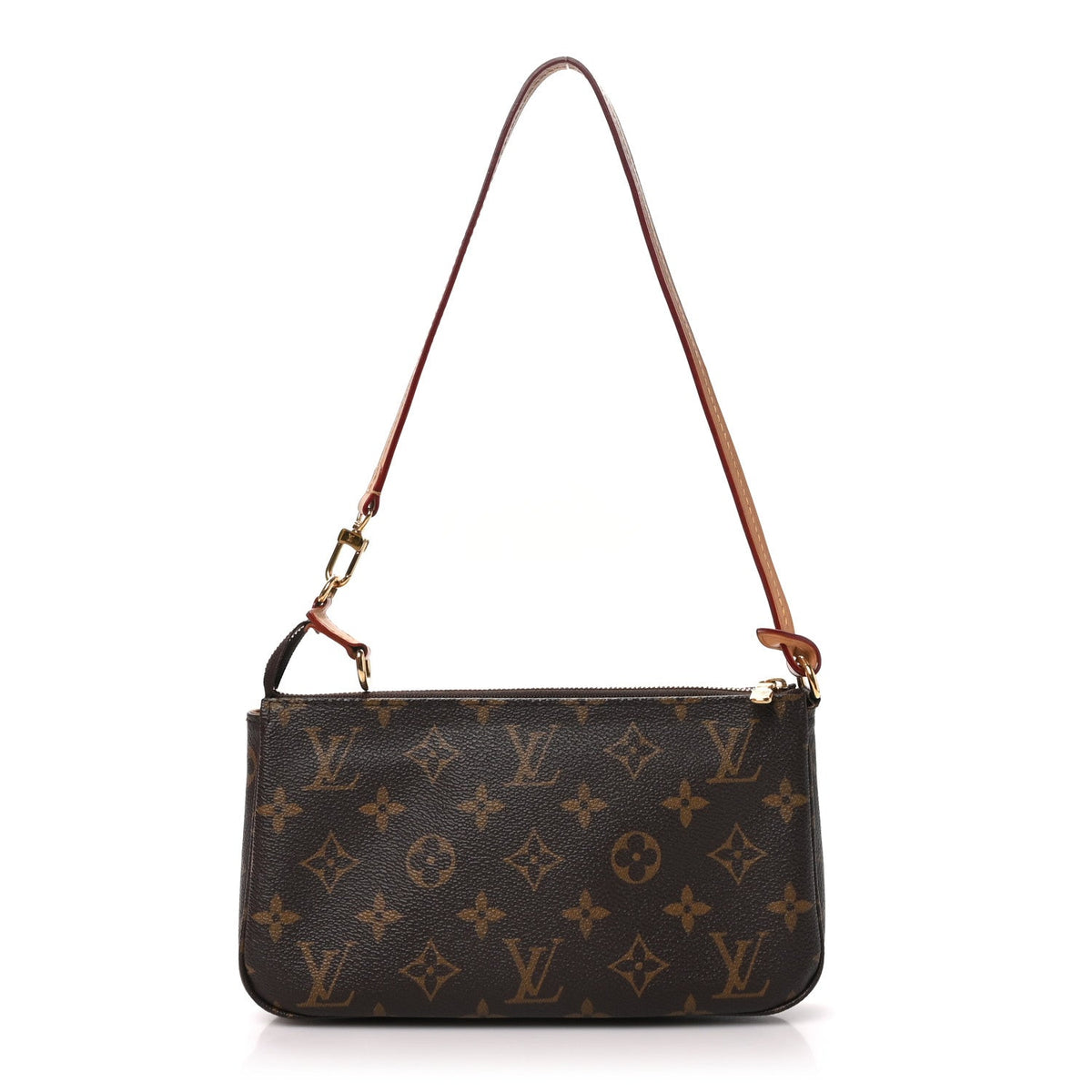 Louis Vuitton Monogram Pochette Accessories Brown