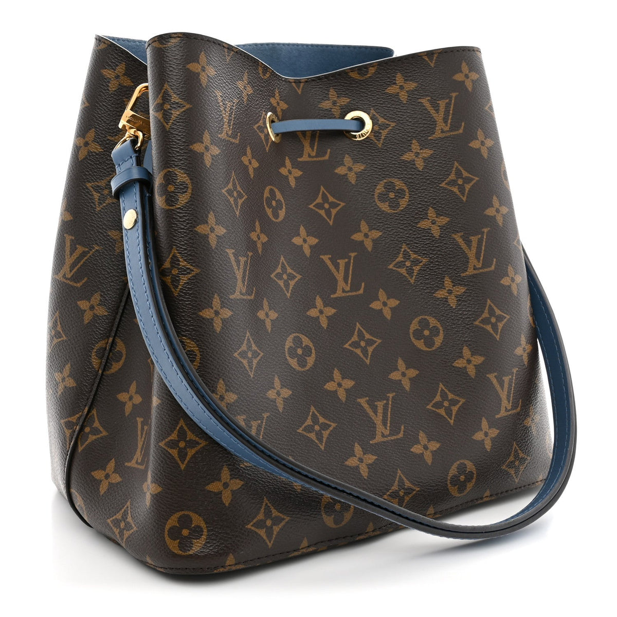Louis Vuitton Monogram Neonoe MM Blue Jean