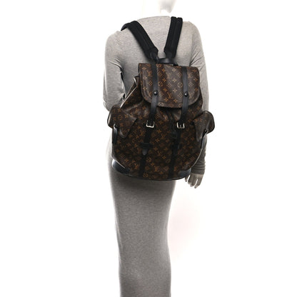 Louis Vuitton Monogram Macassar Christopher MM
