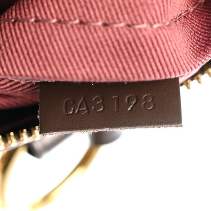 Louis Vuitton Damier Ebene Canvas Lymington Shoulder Bag Brown