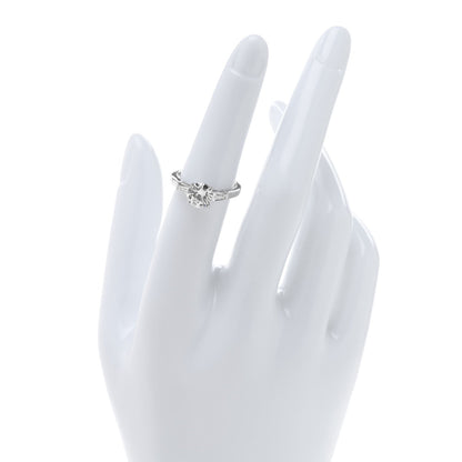 Bulgari Platinum Diamond 1.25ct Three Stone Engagement Ring