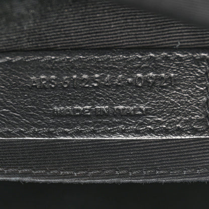 Saint Laurent Calfskin Matelasse Lou Camera Bag Dark Beige