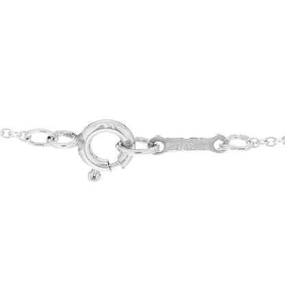Tiffany Sterling Silver 11mm Elsa Peretti Bean Pendant Necklace