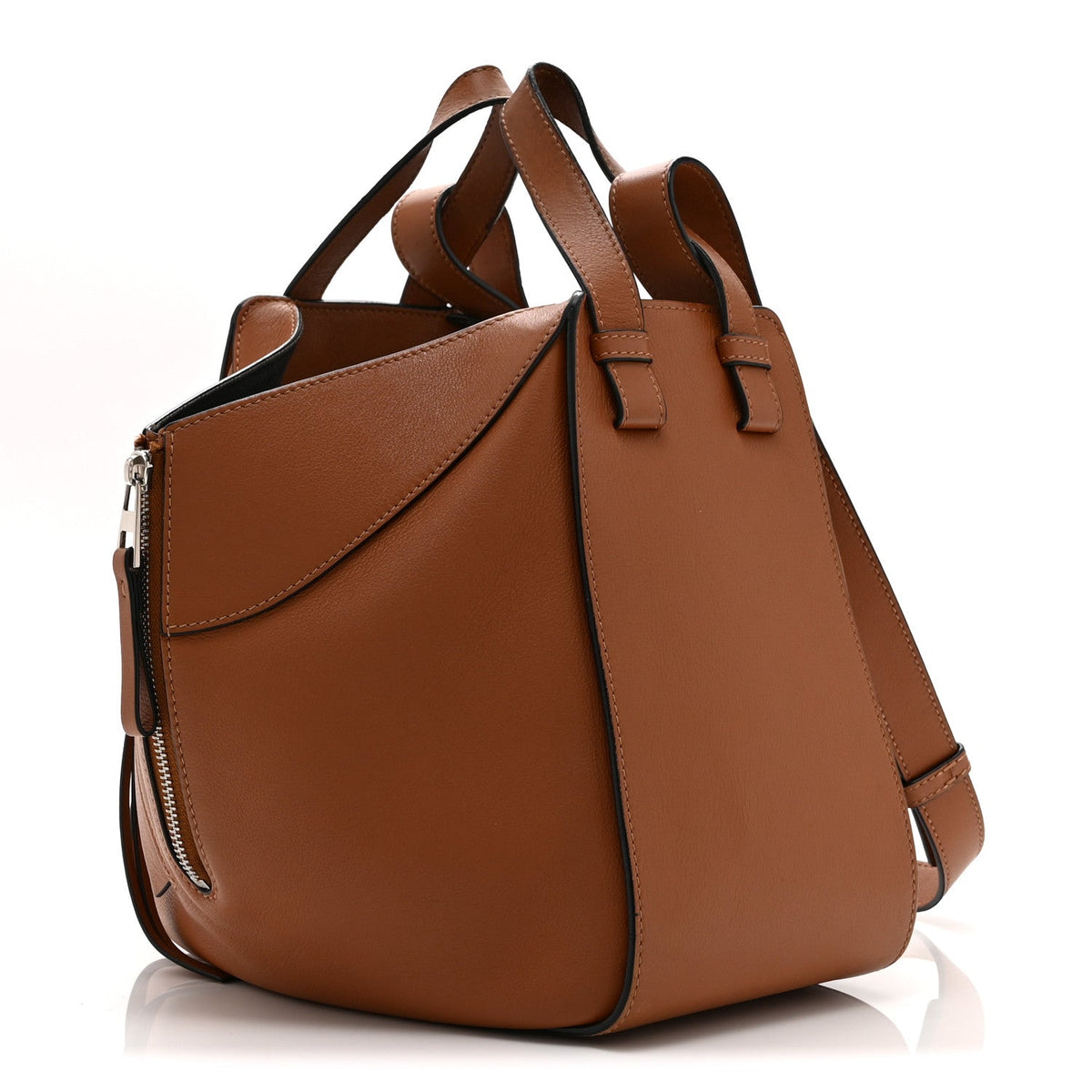 Loewe Calfskin Small Hammock Shoulder Bag Tan 1976684