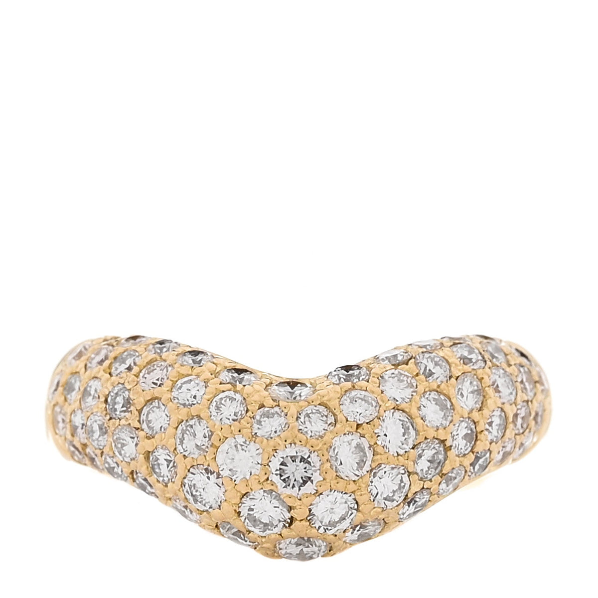 Parker & West by FASHIONPHILE18K Yellow Gold Diamond 1.23ctw Ring 50 5.5
