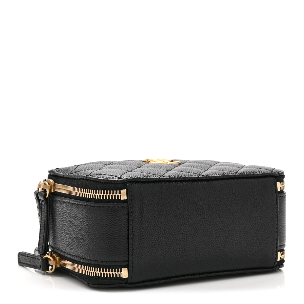 Chanel Caviar Quilted Mini Pick Me Up Vanity Case Black 1976675