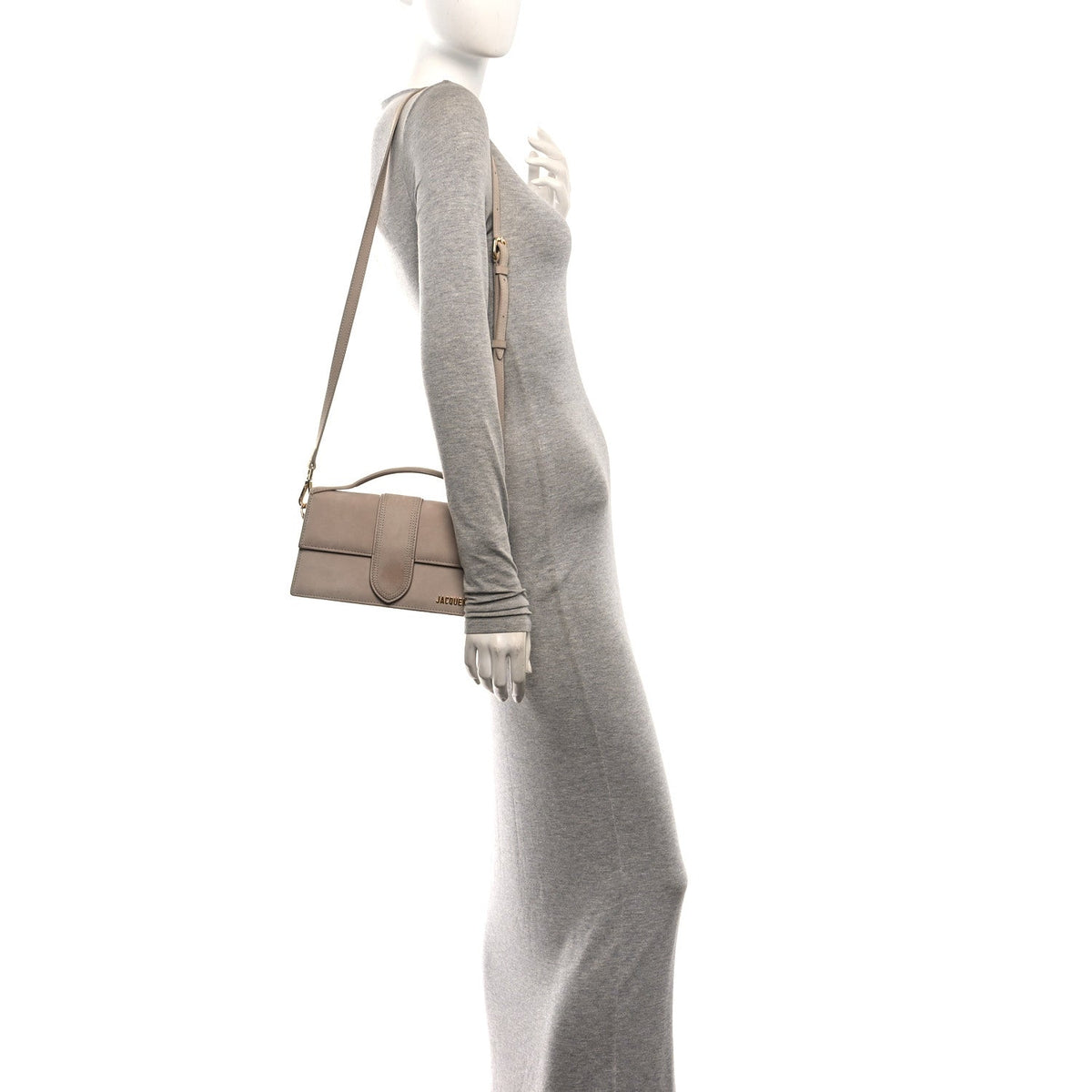 Jacquemus Nubuck Le Grand Bambino Beige