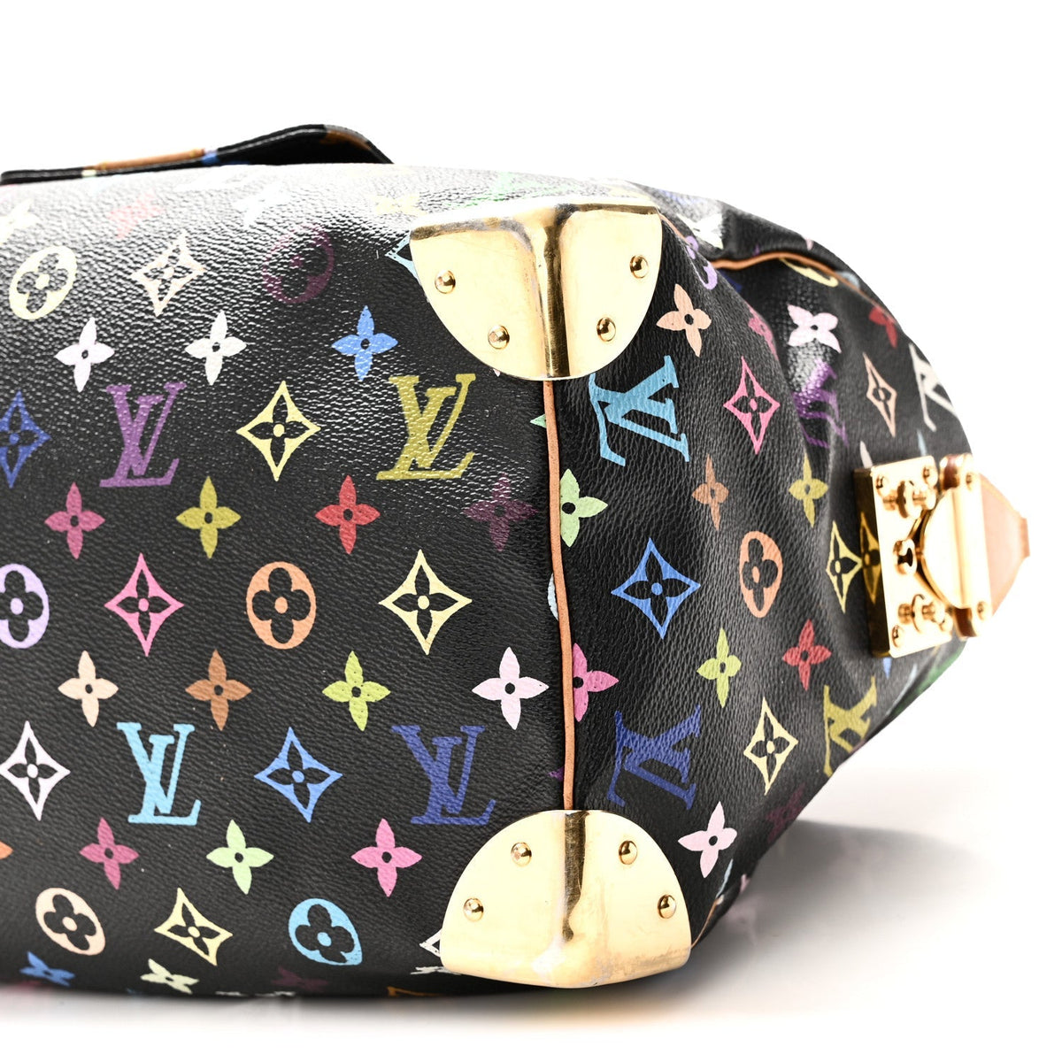 Louis Vuitton Monogram Multicolor Speedy 30 Black